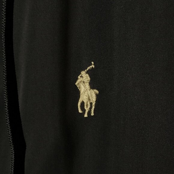 Vintage Polo Ralph Lauren Harrington Bomber Jacket Navy Fleece Lined, Mens XXL - Picture 7 of 15